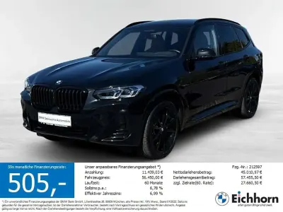 Gebraucht BMW X3 M Sport 252 PS (185 kW) 2024 Schwarz SUV