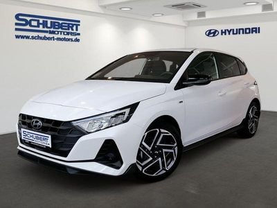 Weiß Gebraucht 2025 Hyundai i20 N Line Limousine | 22.270 € (Etwas zu teuer)