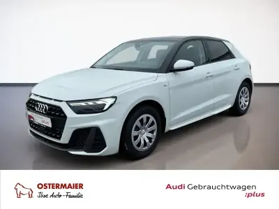 Gebraucht Audi A1 Sportback S-Line 95 PS (69 kW) 2025 Gletscherweiß mythosschwarz Kleinwagen