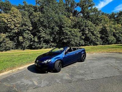Usata VW Golf Cabriolet Exclusive 160 CV (117 kW) 2013 Blu Cabrio