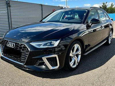 Gebraucht Audi A4 S-Line 163 PS (119 kW) 2021 Schwarz Kombi