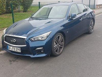 Blau Gebraucht 2016 Infiniti Q50 Sport Tech Limousine | 21.000 €