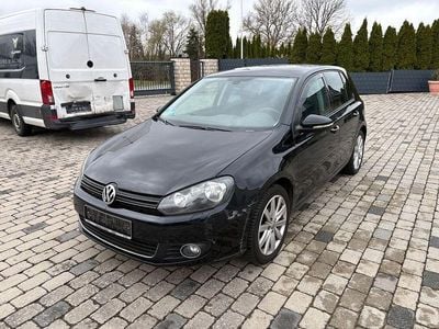 Gebraucht VW Golf VI Highline 122 PS (89 kW) 2010 Schwarz Kleinwagen
