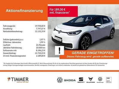 Gebraucht VW ID.3 Pro 106 kW (145 PS) 2021 Weiß Kleinwagen