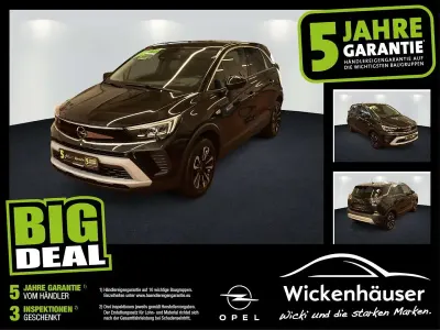 Gebraucht Opel Crossland Elegance 110 PS (80 kW) 2023 Schwarz perla nera (metallic) SUV
