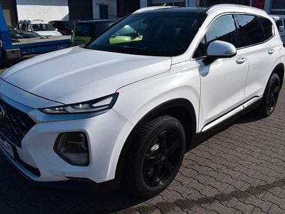 Gebraucht Hyundai Santa Fe Premium 200 PS (147 kW) 2019 Weiß SUV