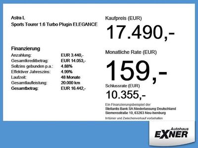 Usata Opel Astra Elegance 181 CV (133 kW) 2022 Blu Station wagon