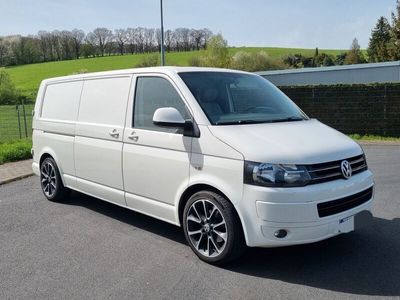 gebraucht VW Transporter T5Kasten lang DSG Shz Stand-Hz.