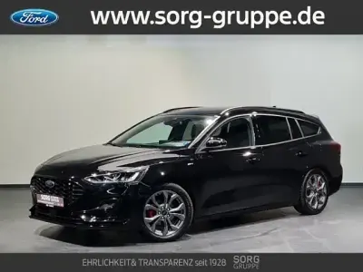 Gebraucht Ford Focus ST-Line X 116 PS (85 kW) 2025 Schwarz, agate black metallic Limousine