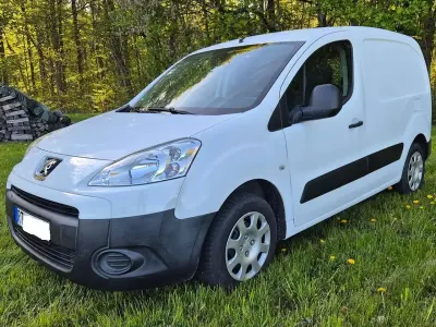 Brugt Peugeot Partner 90 HK (66 kW) 2008 Hvid MPV