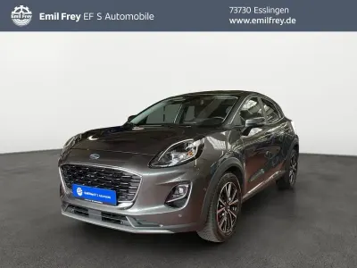 Gebraucht Ford Puma Titanium 125 PS (91 kW) 2023 Magnetic grau metallic SUV