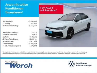 Brugt VW Passat R-line 193 HK (141 kW) 2025 Hvid Stationcar