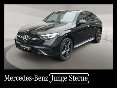Gebraucht Mercedes GLC220 AMG 197 PS (144 kW) 2025 Metalliclack obsidianschwarz Coupé