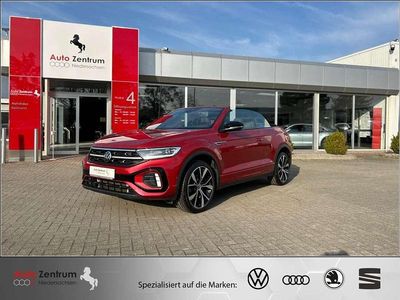 Gebraucht VW T-Roc Cabriolet R-line 150 PS (110 kW) 2022 Kings red metallic Cabrio