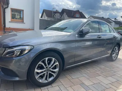Brugt Mercedes C200 160 HK (117 kW) 2018 Sølv Sedan