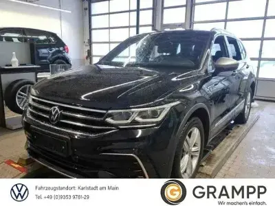 Brugt VW Tiguan Allspace R-line 200 HK (147 kW) 2022 Sort SUV