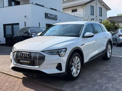 Gebraucht Audi e-tron 230 kW (313 PS) 2022 Gletscherweiß metallic SUV