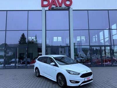 Gebraucht Ford Focus ST-Line 125 PS (91 kW) 2018 Weiß Kombi