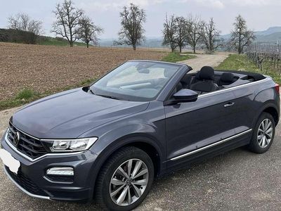 Gebraucht VW T-Roc Cabriolet Style 110 PS (80 kW) 2021 Grau Cabrio