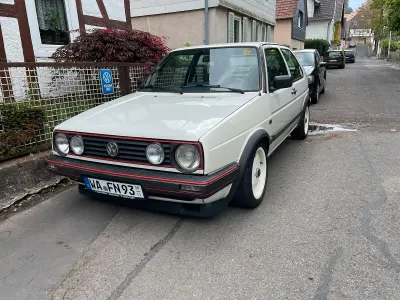 Brugt VW Golf II GTI 80 HK (58 kW) 1989 Hvid Hatchback