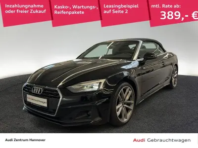 Gebraucht Audi A5 Cabriolet Sport 163 PS (119 kW) 2021 Brillantschwarz Cabrio