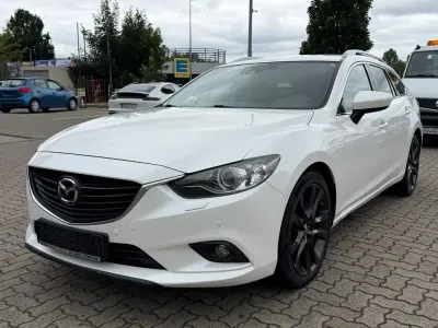 Gebraucht Mazda 6 Sports-Line 175 PS (128 kW) 2014 Weiß Kombi