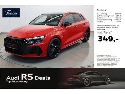 Neu Audi RS3 Sport 400 PS (294 kW) 2026 Rot Limousine