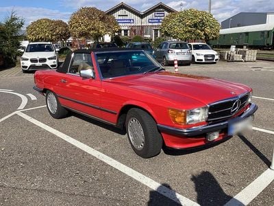 Gebraucht Mercedes SL300 180 PS (132 kW) 1987 Rot Cabrio