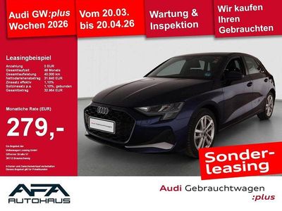 Gebraucht Audi A3 Advanced 150 PS (110 kW) 2025 Blau Limousine