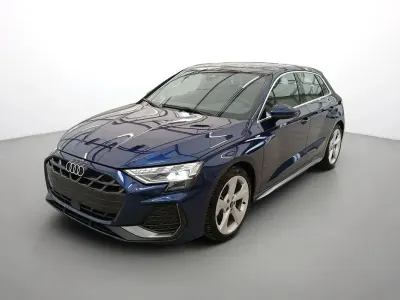Gebraucht Audi A3 S-Line 150 PS (110 kW) 2025 Blau (bleu navarre) Kleinwagen