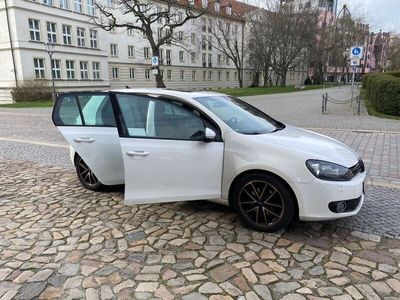 gebraucht VW Golf VI 2.0 TDI/ Standheizung / Allrad / Schiebedach