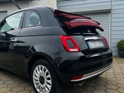 gebraucht Fiat 500C schwarz, Cabrio, unfallfrei, top, Zweitwagen