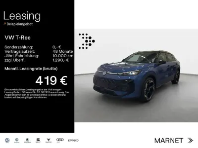 Ny VW T-Roc R-line 150 HK (110 kW) 2026 Blå SUV