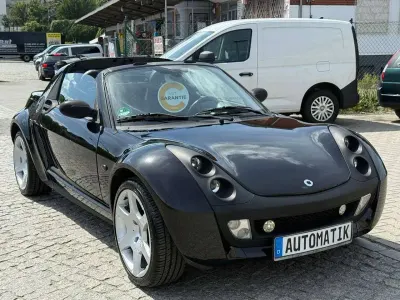Gebraucht Smart Roadster 61 PS (44 kW) 2004 Tridionschwarz Cabrio