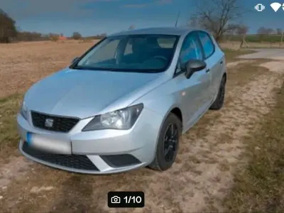 Gebraucht Seat Ibiza Reference 86 PS (63 kW) 2014 Silber Kleinwagen