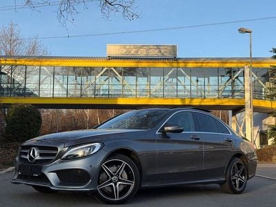 Grau Gebraucht 2017 Mercedes C200 AMG Limousine | 22.700 € (Fairer Preis)