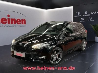 Schwarz Gebraucht 2018 Ford Focus ST-Line Kombi | 14.999 € (Fairer Preis)