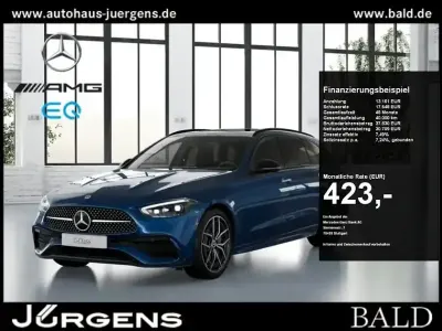 Gebraucht Mercedes C300 AMG 258 PS (189 kW) 2022 Metalliclack spektralblau Kombi