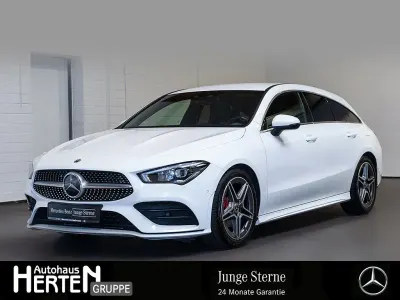 Gebraucht Mercedes CLA200 AMG 163 PS (119 kW) 2023 Weiß Coupé