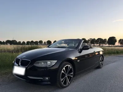 Gebraucht BMW 320 Cabriolet Efficient Dynamics 170 PS (125 kW) 2010 Schwarz Cabrio