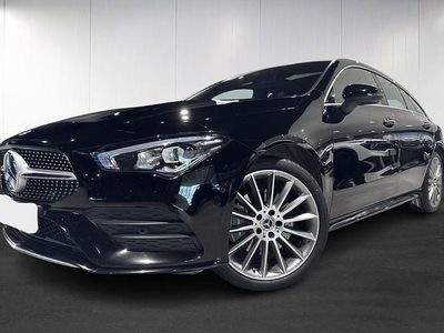 Nachtschwarz unilack Gebraucht 2023 Mercedes CLA250e AMG line Limousine | 29.900 € (Fairer Preis)