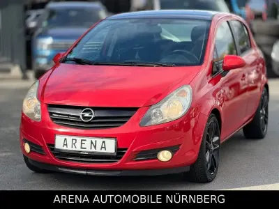 Używany Opel Corsa Color Edition 101 KM (74 kW) 2010 Czerwony Hatchback