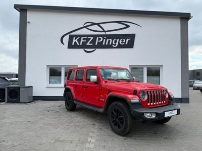 Rot Gebraucht 2018 Jeep Wrangler Unlimited Sahara SUV | 34.500 € (Etwas zu teuer)