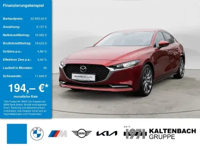 Gebraucht Mazda 3 Selection 179 PS (131 kW) 2023 Rot Limousine
