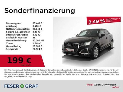Gebraucht Audi Q2 Ambiente 150 PS (110 kW) 2025 Mythosschwarz metallic SUV