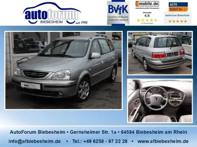 Brugt Kia Carens EX 126 HK (92 kW) 2003 Grå MPV