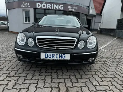 Brugt Mercedes E240 177 HK (130 kW) 2002 Sort Sedan