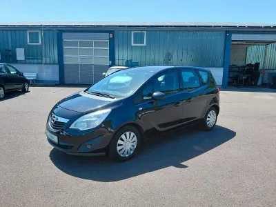 Gebraucht Opel Meriva Edition 101 PS (74 kW) 2010 Schwarz Van / Kleinbus