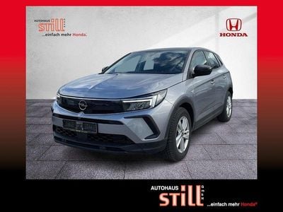 Gebraucht Opel Grandland X 131 PS (96 kW) 2022 Kontrast grau/quarz silber SUV