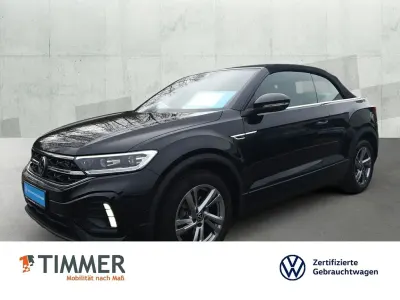 Gebraucht VW T-Roc Cabriolet R-line 150 PS (110 kW) 2025 Deep black perleffekt Cabrio
